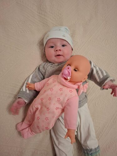 Das süßeste Babyfoto -  Xenia aus Vöcklabruck