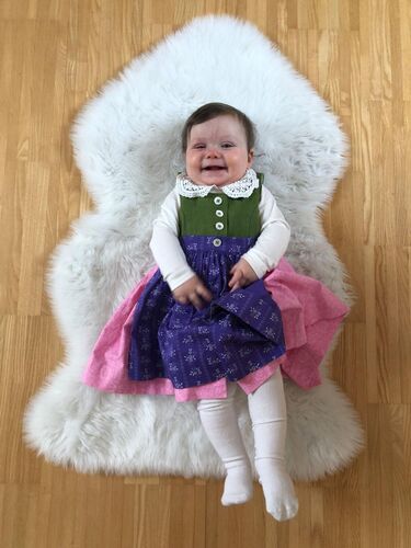 Das süßeste Babyfoto -  Theresa aus Braunau