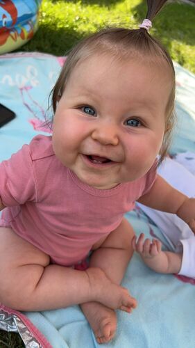 Das süßeste Babyfoto -  Mia Sophie aus Schärding