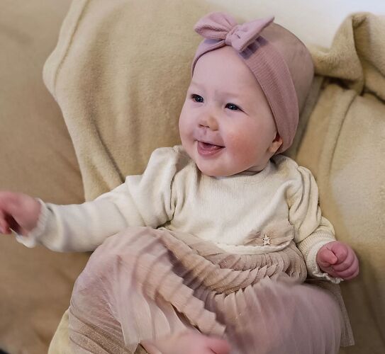 Das süßeste Babyfoto -  Hannah aus Amstetten