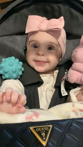 Das süßeste Babyfoto -  Aliyah aus Grieskirchen