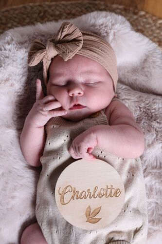 Das süßeste Babyfoto -  Charlotte aus Ried