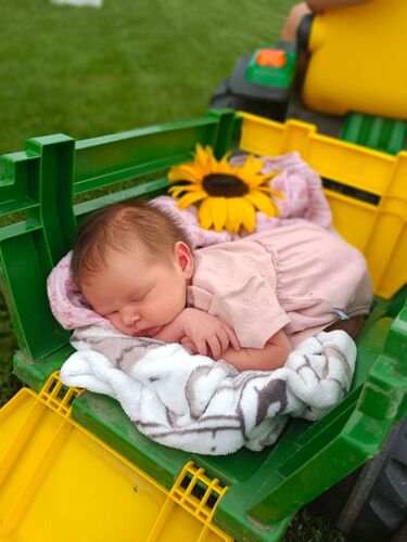 Das süßeste Babyfoto -  Melina aus Perg