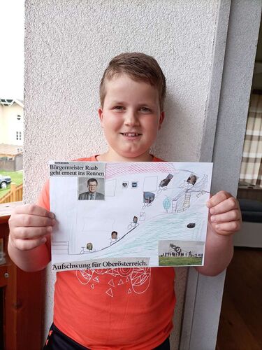 Bastel-Jubiläumsaktion - Jonas aus aus Rohrbach