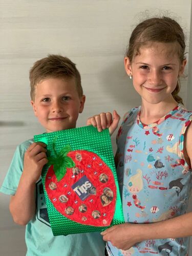 Bastel-Jubiläumsaktion -  Mattea und Jonathan  aus aus Amstetten