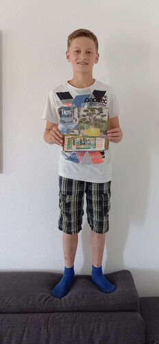 Bastel-Jubiläumsaktion -  Marcel aus aus Rohrbach