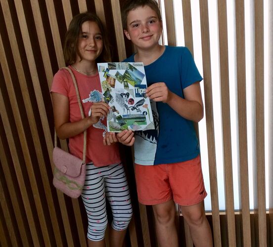 Bastel-Jubiläumsaktion -  Stella und Janik aus aus Linz-Land