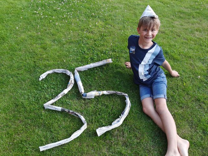 Bastel-Jubiläumsaktion -  Lukas aus aus Vöcklabruck