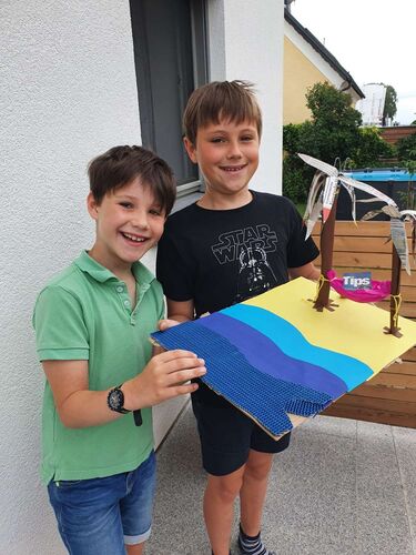 Bastel-Jubiläumsaktion -  Paul und Leo aus aus Vöcklabruck