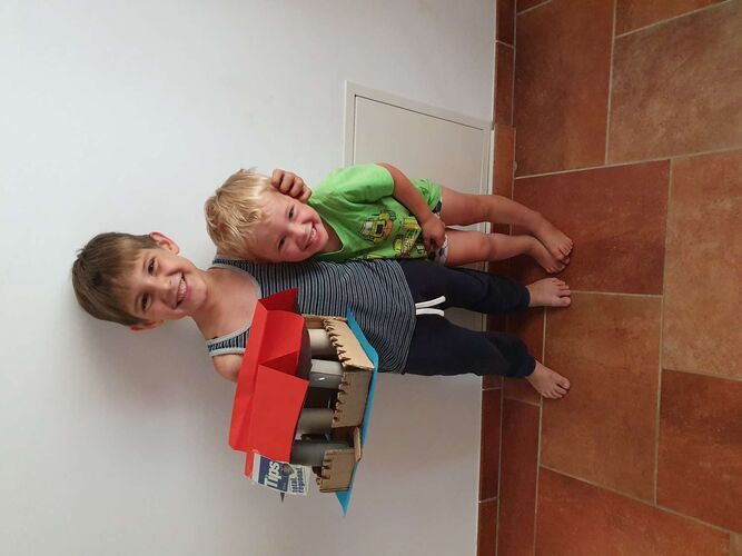 Bastel-Jubiläumsaktion -  David aus aus Linz-Land