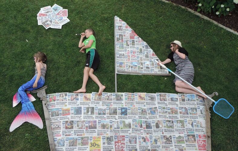 Bastel-Jubiläumsaktion -  Lucia, Elias und Anastasia aus aus Perg