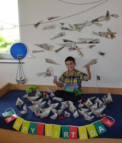 Bastel-Jubiläumsaktion -  Simon aus aus Grieskirchen