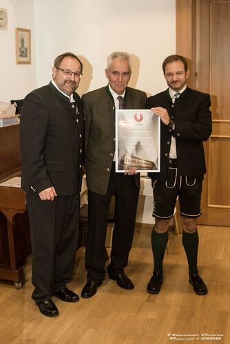 Ehrenamt 2019 - Franz aus Gmunden ( DSG Union Raiba Pfandl )