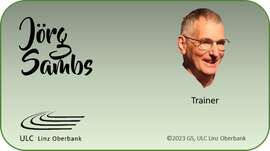 Ehrenamt 2024 - Jörb Sambs ( ULC Oberbank ) aus Linz