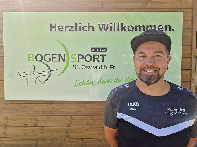 Ehrenamt 2024 - Mario Bröslmeyr ( ASKÖ Bogensport St. Oswald bei Freistadt ) aus Freistadt