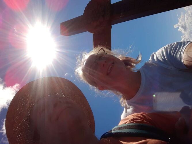 Tips Gipfelstürmer - Karin u Peter - Burgspitz (1429m)