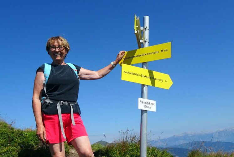 Tips Gipfelstürmer - Christiana - Plannerknot (1996m)