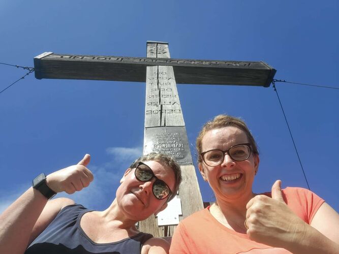 Tips Gipfelstürmer - Wanderschwestern Bettina & Sonja  - Dürres Eck (1222m)