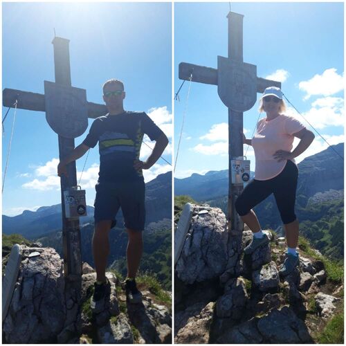 Tips Gipfelstürmer - Nicole und  Wolfgang - Rote Wand (1872m)