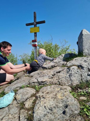 Tips Gipfelstürmer - Hannes mit Lukas - Hochsalm (1405m)