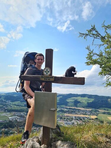 Tips Gipfelstürmer - Hannes mit Lukas - Bräumauer (808m)