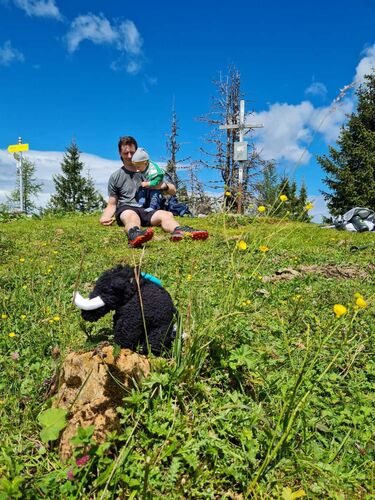 Tips Gipfelstürmer - Hannes mit Lukas - Spielkogel (1731m)