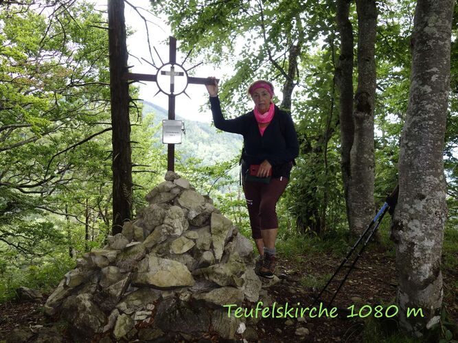 Tips Gipfelstürmer - Rosa - Teufelskirche (1080m)