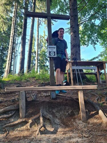 Tips Gipfelstürmer - Hannnes mit Lukas - Pernecker Kogel (1080m)