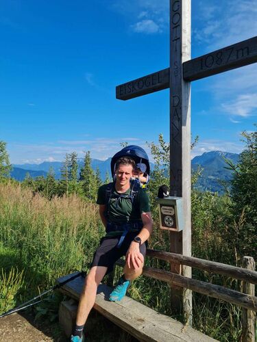 Tips Gipfelstürmer - Hannnes mit Lukas - Eiskogel (1087m)