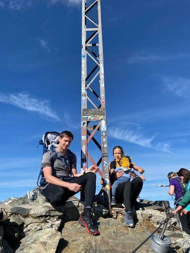 Tips Gipfelstürmer - Hannes mit Lukas - Gaislachkogel (3056m)