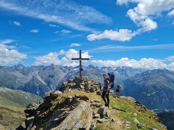 Tips Gipfelstürmer - Hannes mit Lukas - Rotkogel (2947m)