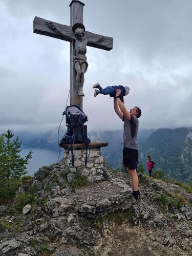 Tips Gipfelstürmer - Hannes mit Lukas - Kleiner Sonnstein (923m)
