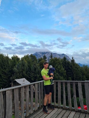 Tips Gipfelstürmer - Hannes mit Lukas - Grünberg (984m)