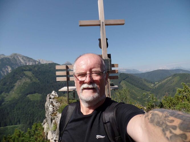 Tips Gipfelstürmer - Helmut - Karl Rumplmayer Kreuz (1220m)