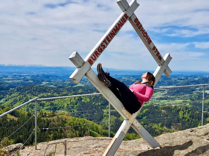 Gipfelstürmer 2024 - Silke - Burgsteinmauer (975m)