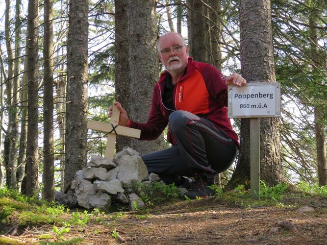 Gipfelstürmer 2024 - Helmut - Poppenberg (860m)