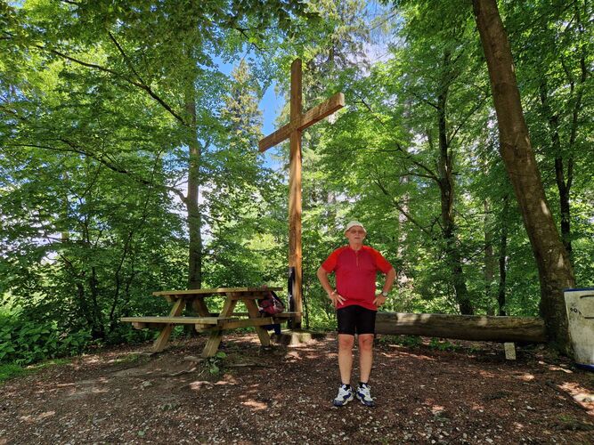 Gipfelstürmer 2024 - Helmut - 3-Buchen-Kreuz  (604m)