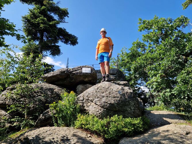 Gipfelstürmer 2024 - Helmut - Gipfelstein (519m)