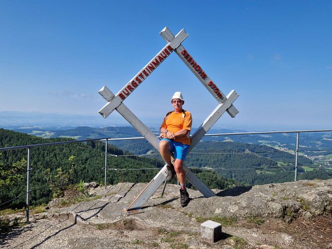 Gipfelstürmer 2024 - Helmut - Burgsteinmauer (975m)