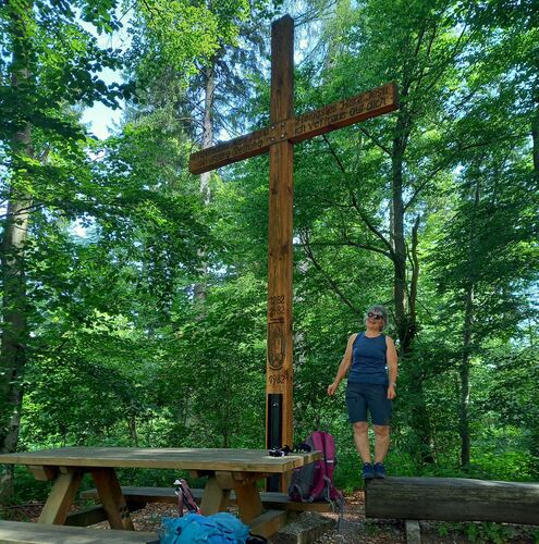 Gipfelstürmer 2024 - Anja - 3-Buchen-Kreuz  (604m)