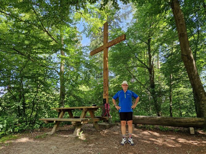 Gipfelstürmer 2024 - Helmut - 3-Buchen-Kreuz  (604m)