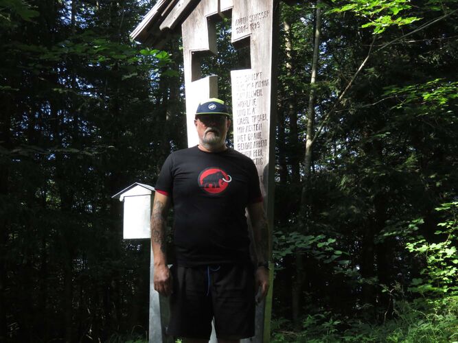 Gipfelstürmer 2024 - Helmut - Anton Schosser Hütten Kreuz ( 1160 m )