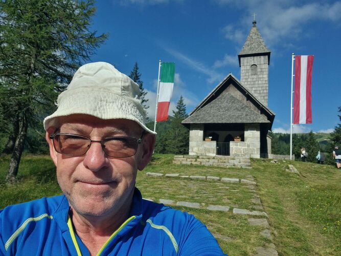 Gipfelstürmer 2024 - Helmut - Gedächtniskapelle Nassfeld  (1550m)