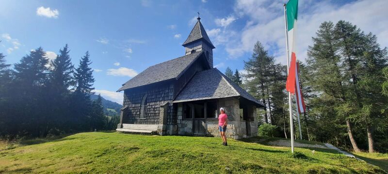 Gipfelstürmer 2024 - Ingrid - Gedächtniskapelle Nassfeld  (1550m)