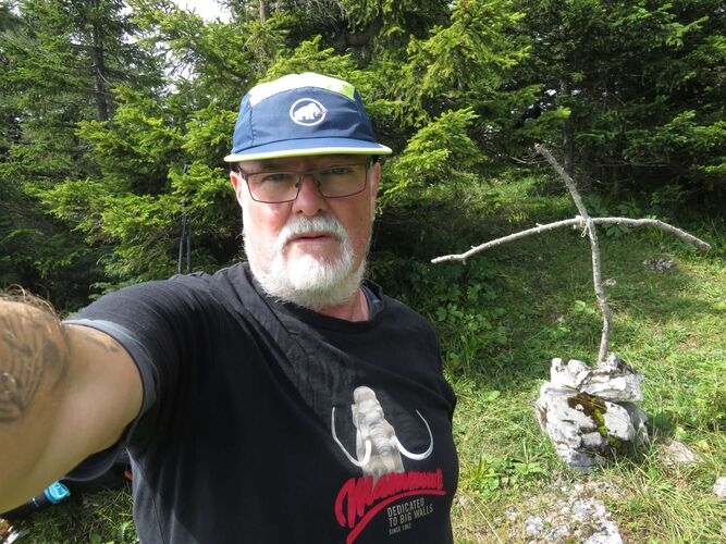 Gipfelstürmer 2024 - Helmut - Haderlauskögerl höchster Punkt (1547m)