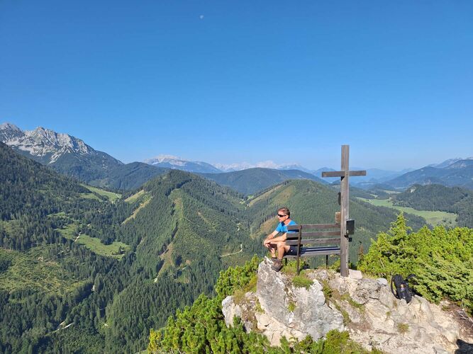 Gipfelstürmer 2024 - Christian - Karl Rumplmayer Kreuz  (1220m)