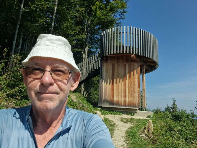 Gipfelstürmer 2024 - Helmut - Hollerberg Aussichtsplattform (1000m)