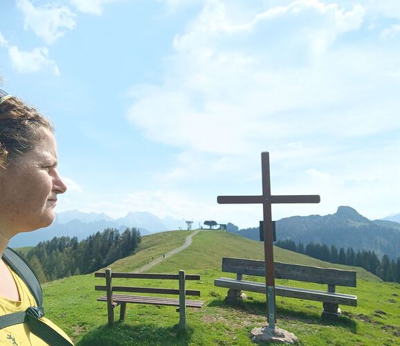 Gipfelstürmer 2024 - Angela - Schwarzeck Aussichtsturm, Lofer Almwelt  (1565m )