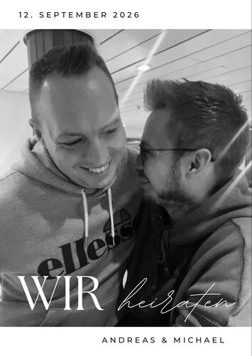 Hochzeitsgewinnspiel -  Andreas aus Schärding