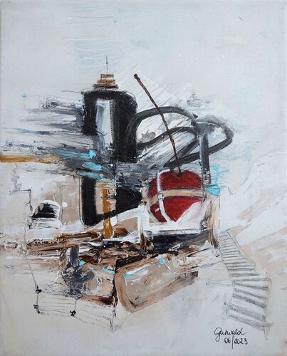 Kunst für alle - Kirsche im Farbrausch